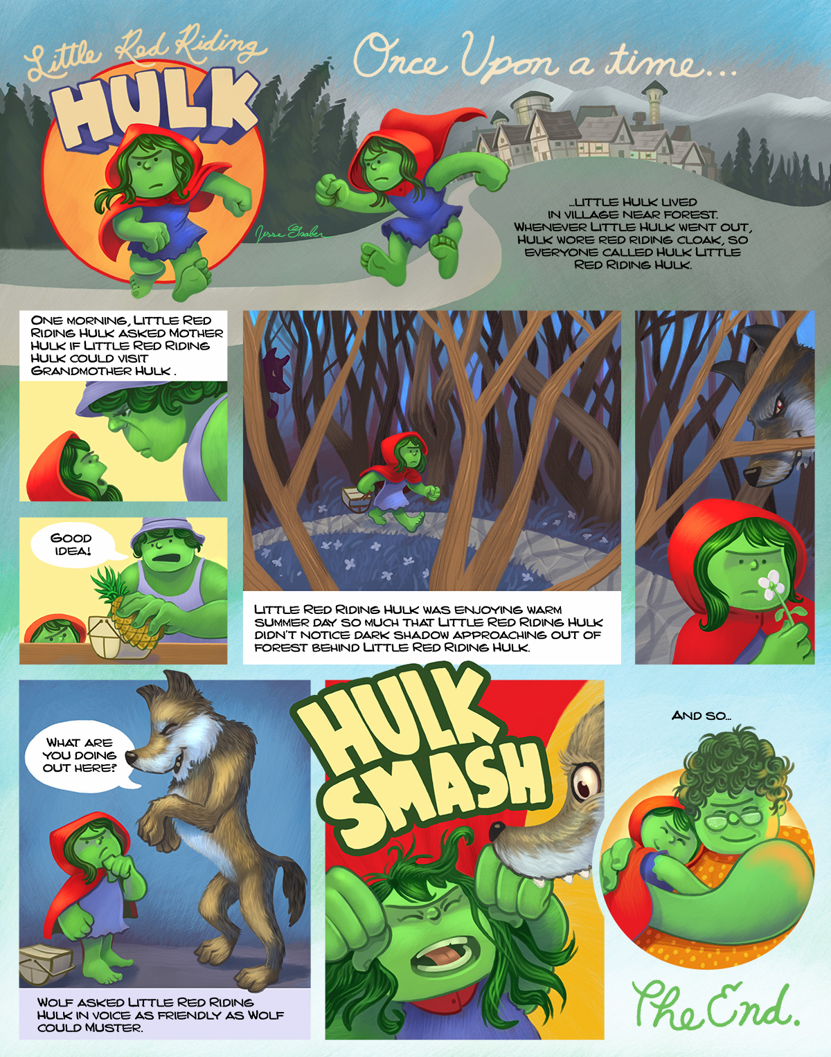  Little Red Riding Hulk 