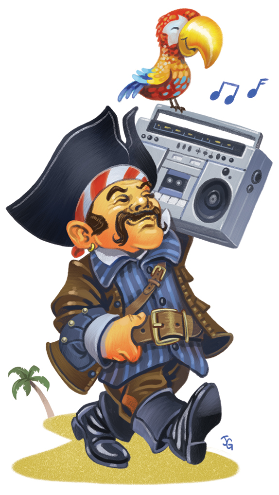  Boom Box Pirate 